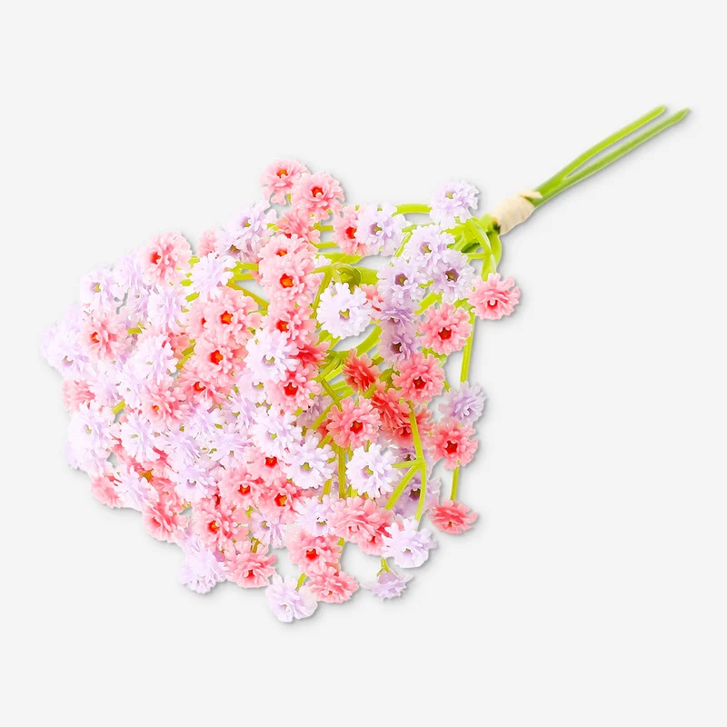 Decorative bouquet - Pink and lilac flowers