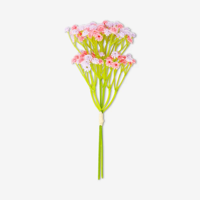 Decorative bouquet - Pink and lilac flowers