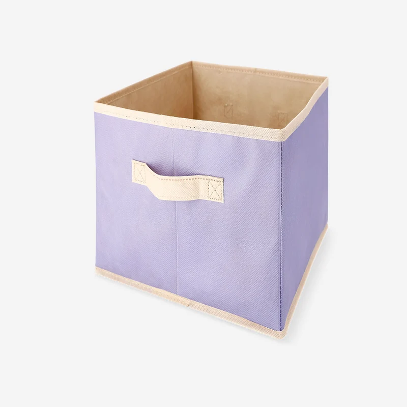 Purple storage basket - 20x30 cm