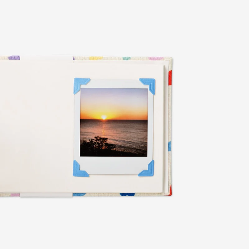 Adhesive photo corners for photo album - 48 pcs