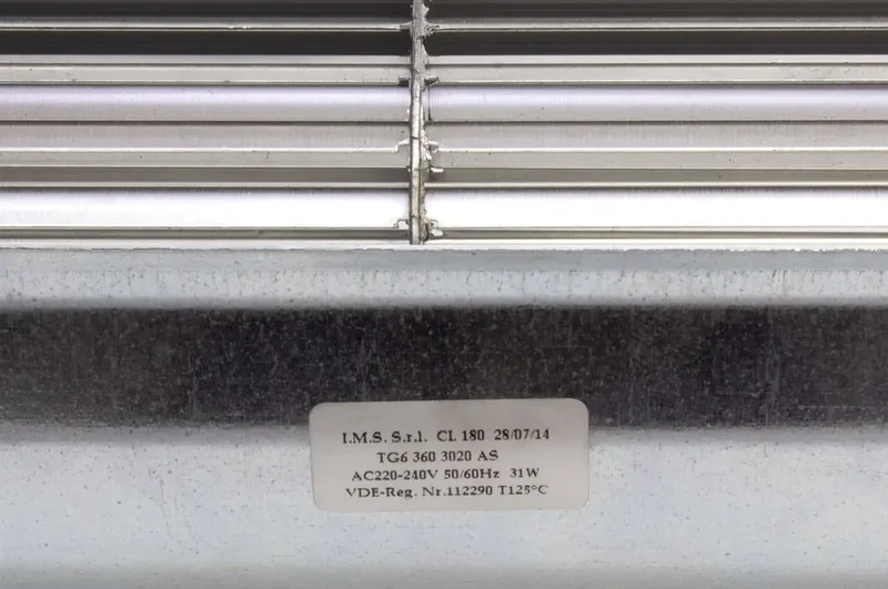 Ventilatore tangenziale destro tg6 360 3020 as ims Skl