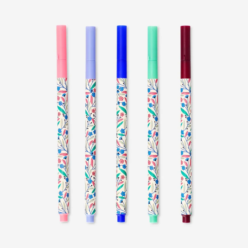 Drawing pens 0,4 mm - 5 pcs