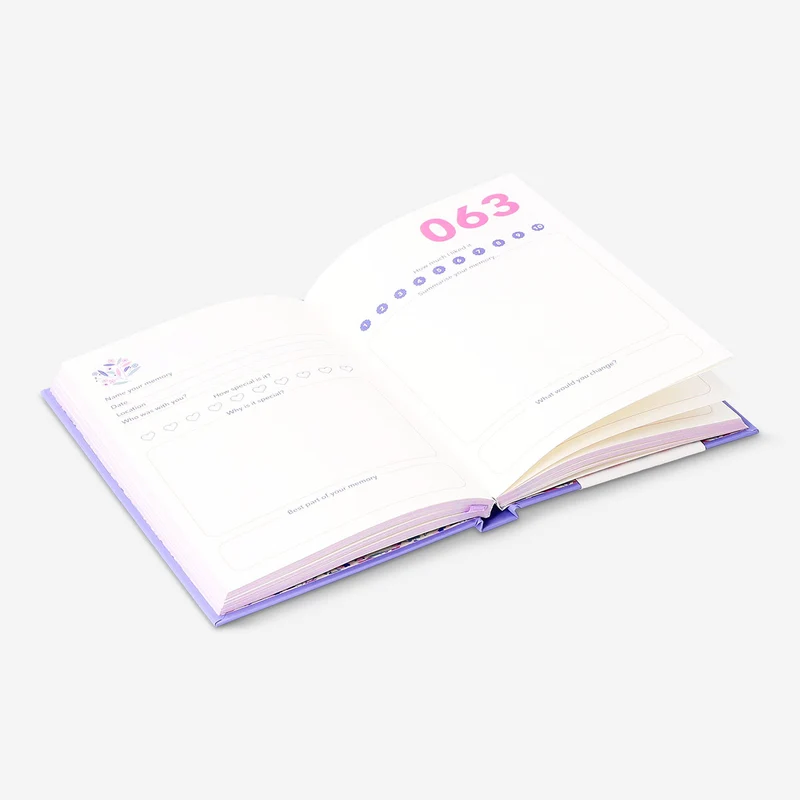 A6 memory journal - English