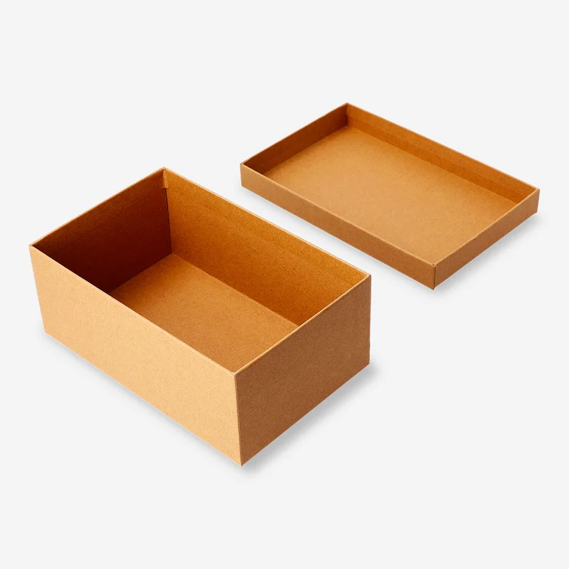 Craft paper storage box - 13x22.5 cm