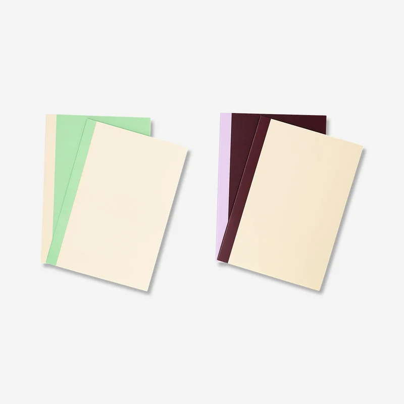 A5 set of notebooks - 4 pcs