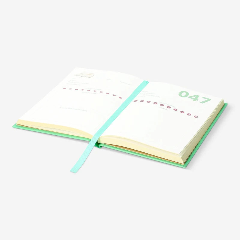 A6 book journal - English