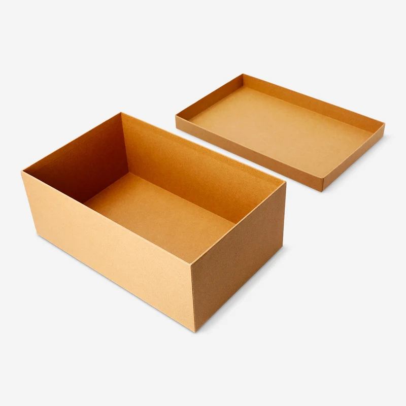 Craft paper storage box - 18x28 cm