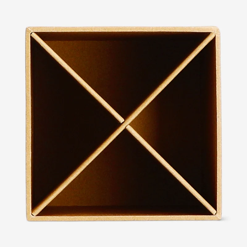 Craft paper pencil holder - 9.5x11 cm