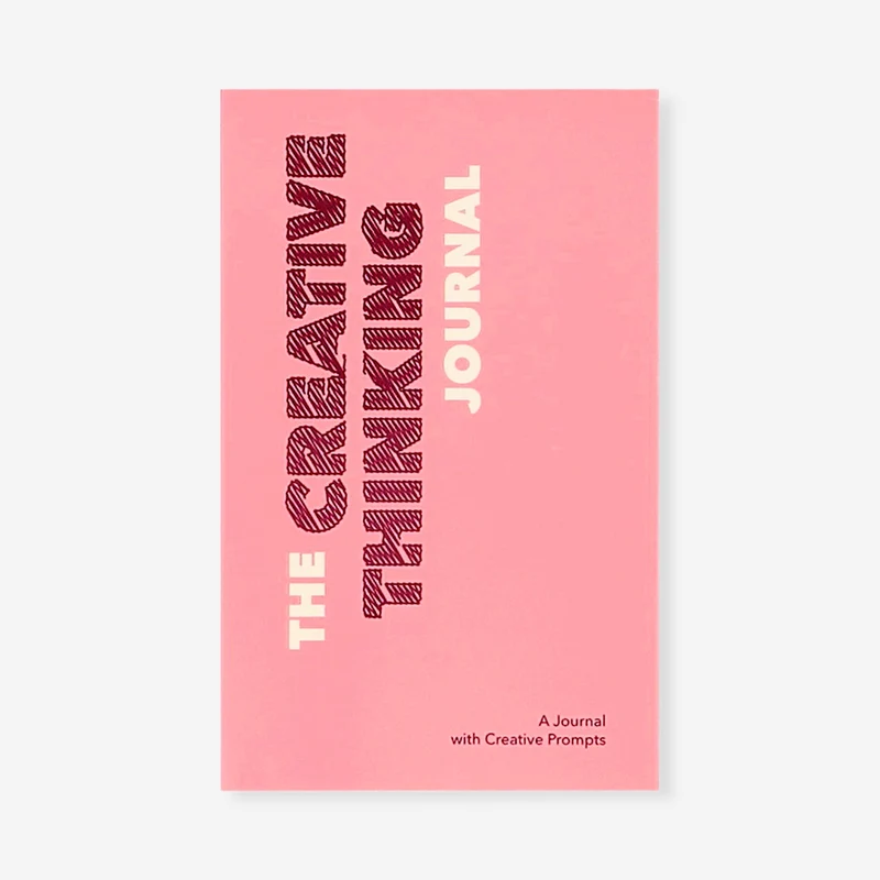Creative journal with prompts