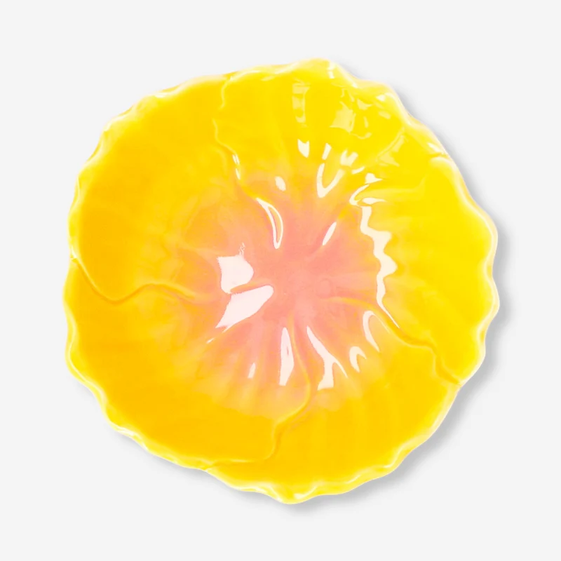 Hibiscus flower bowl - 12 cm