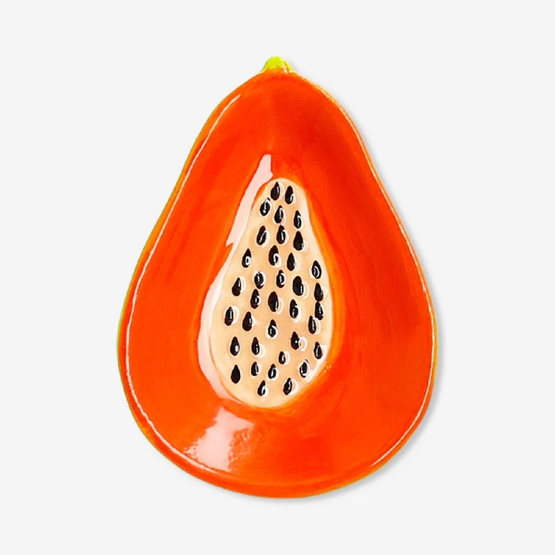 Papaya ceramic dish - 11 cm