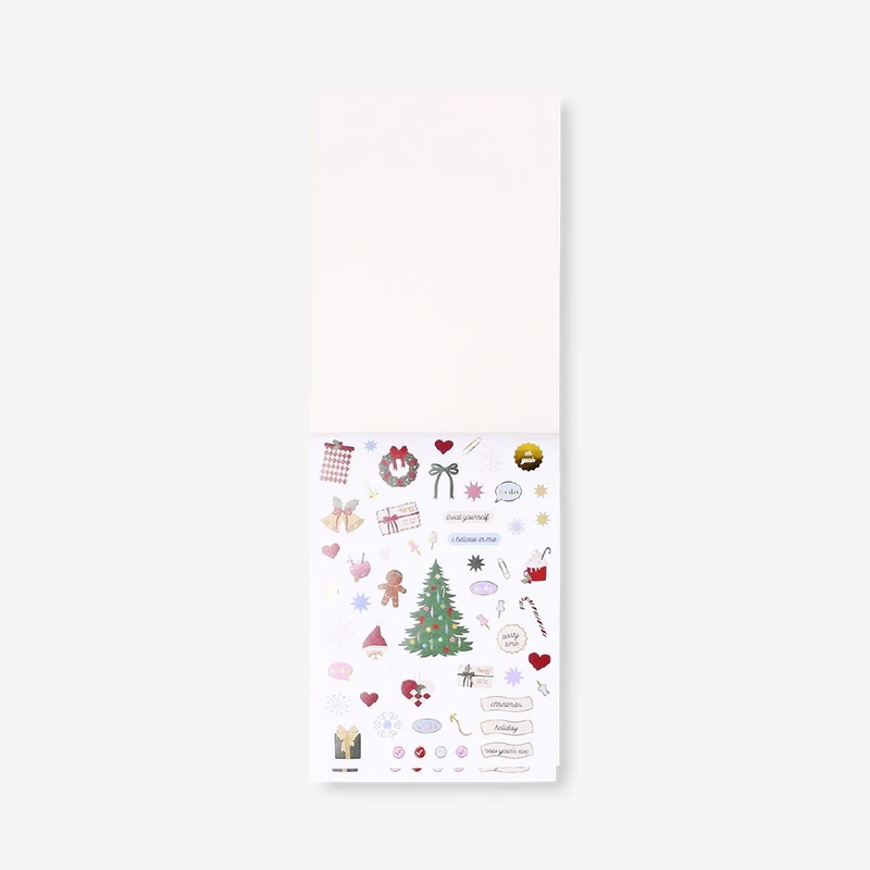 Sticker book for calendars