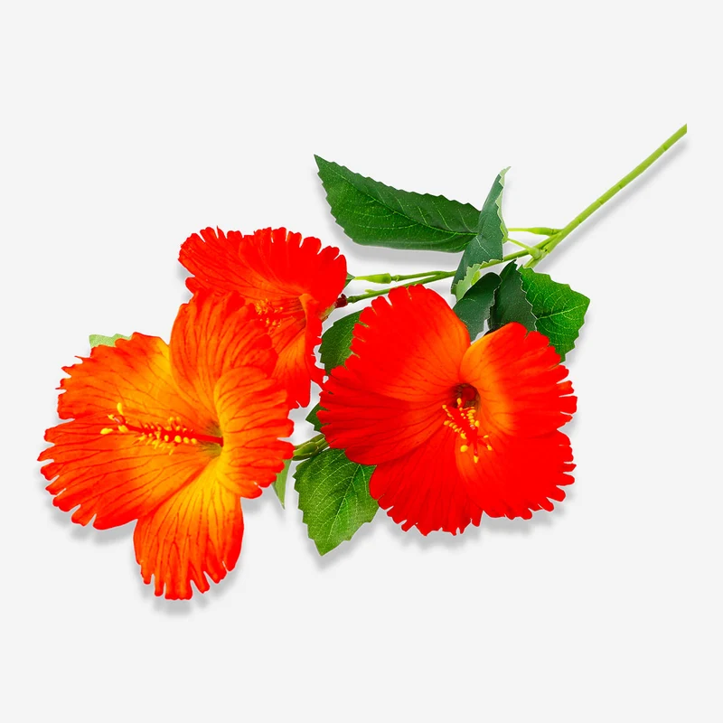 Decorative flower - Hibiscus - 66 cm