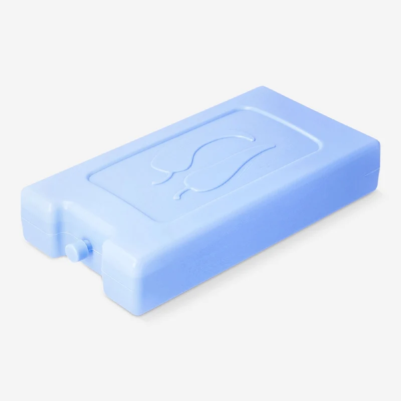 Blue ice block