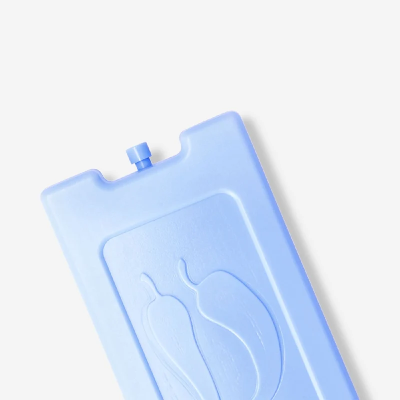 Blue ice block