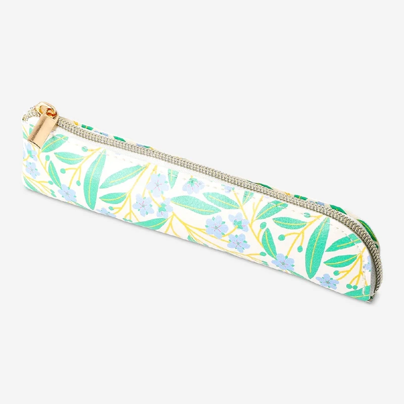 Floral pencil case