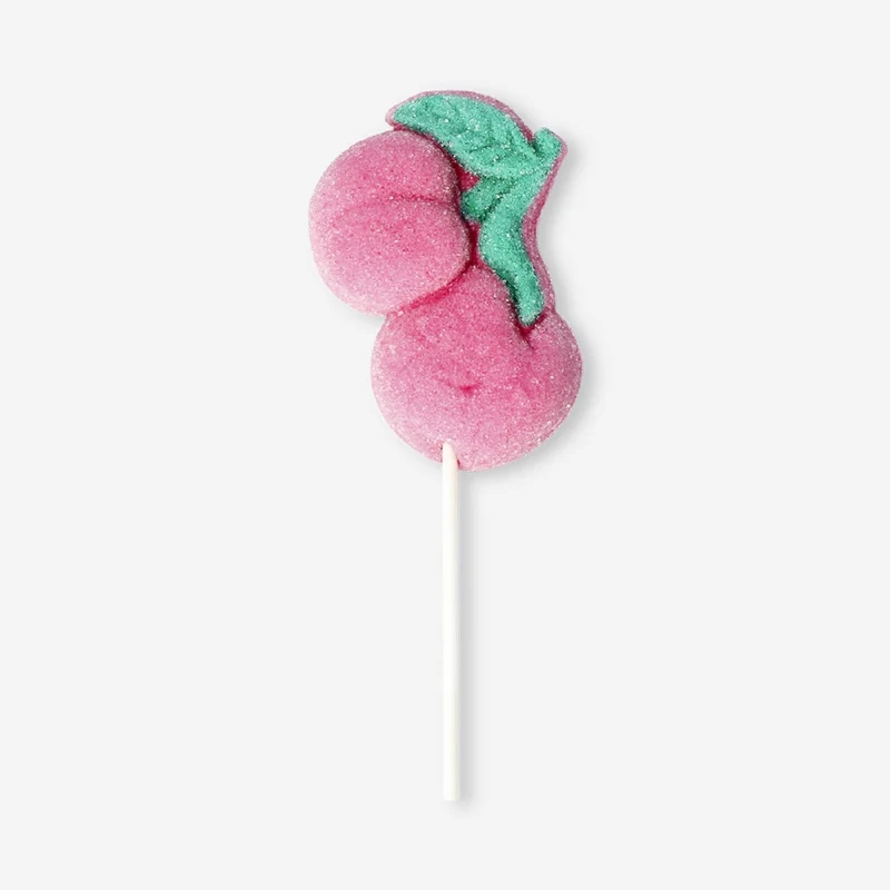 Marshmallow on a stick - Cherry