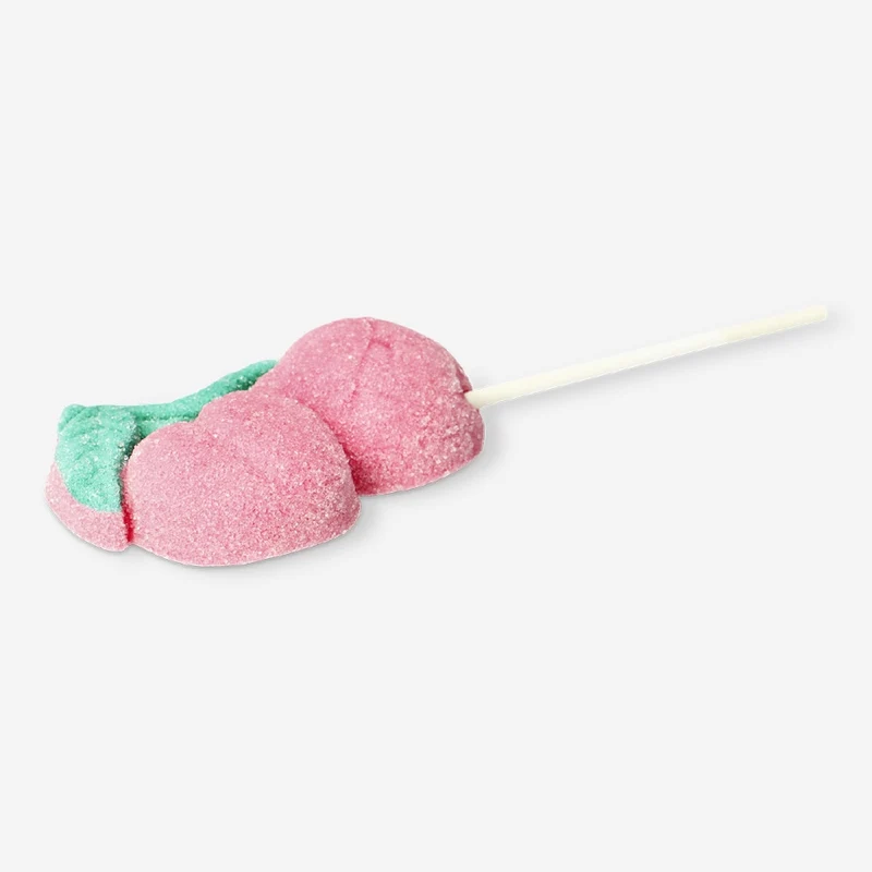 Marshmallow on a stick - Cherry