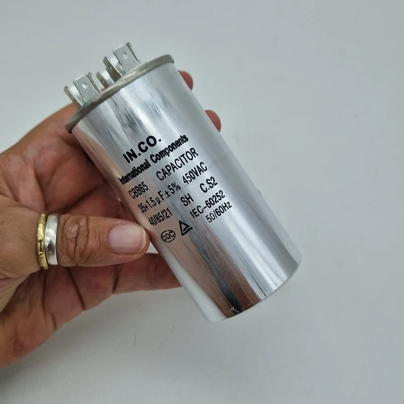 Condensatori 35+1,5mf - 3 contatti 112co01 Universale
