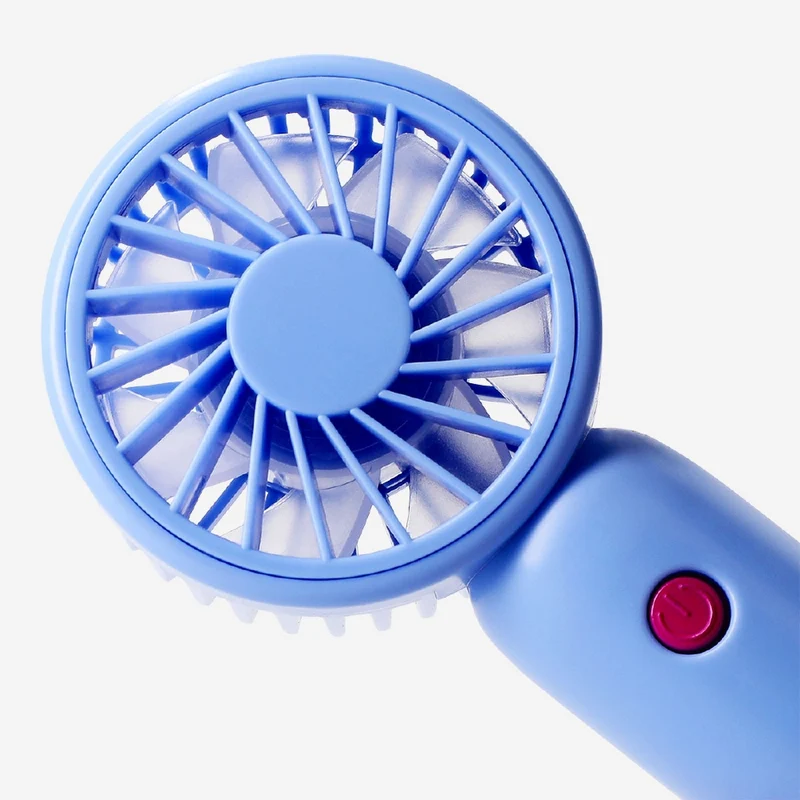 Handheld fan with 3 settings - Blue