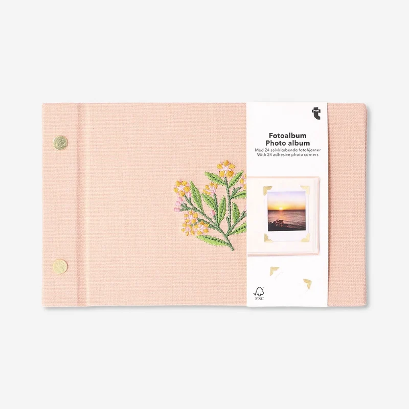 Floral photo album