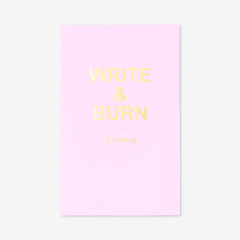 Write-and-burn journal