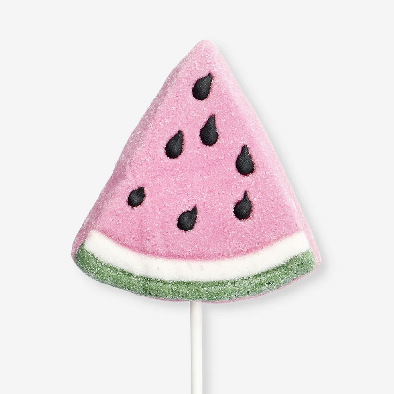 Marshmallow on a stick - Watermelon