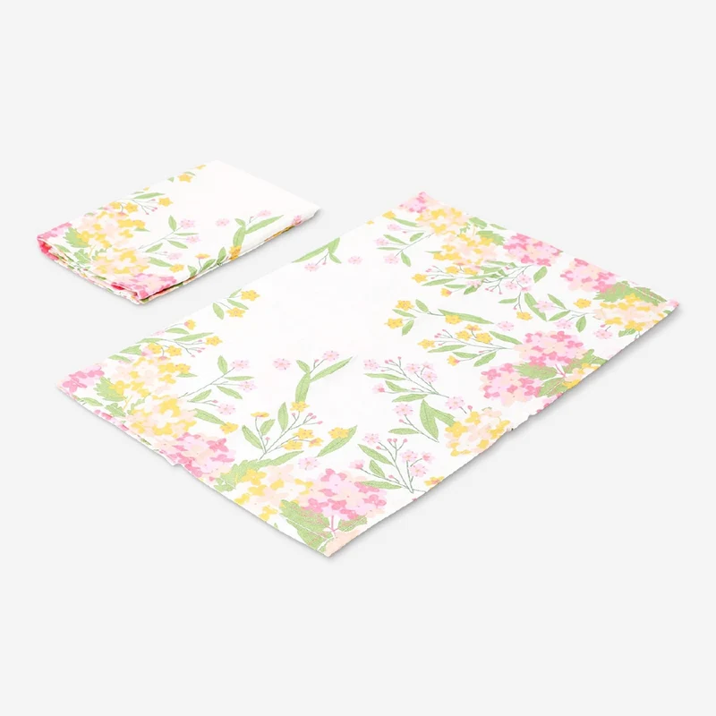 Floral fabric napkins - 2 pcs