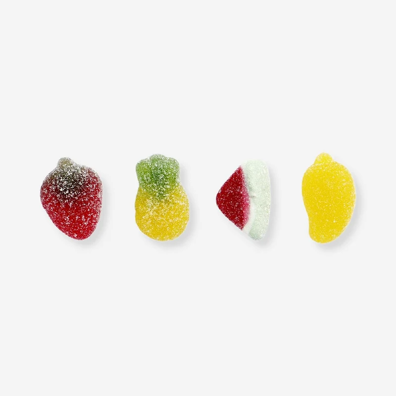 Mixed candy in a cup