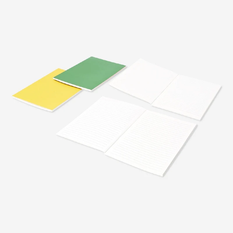 A5 lined notebooks - 4 pcs