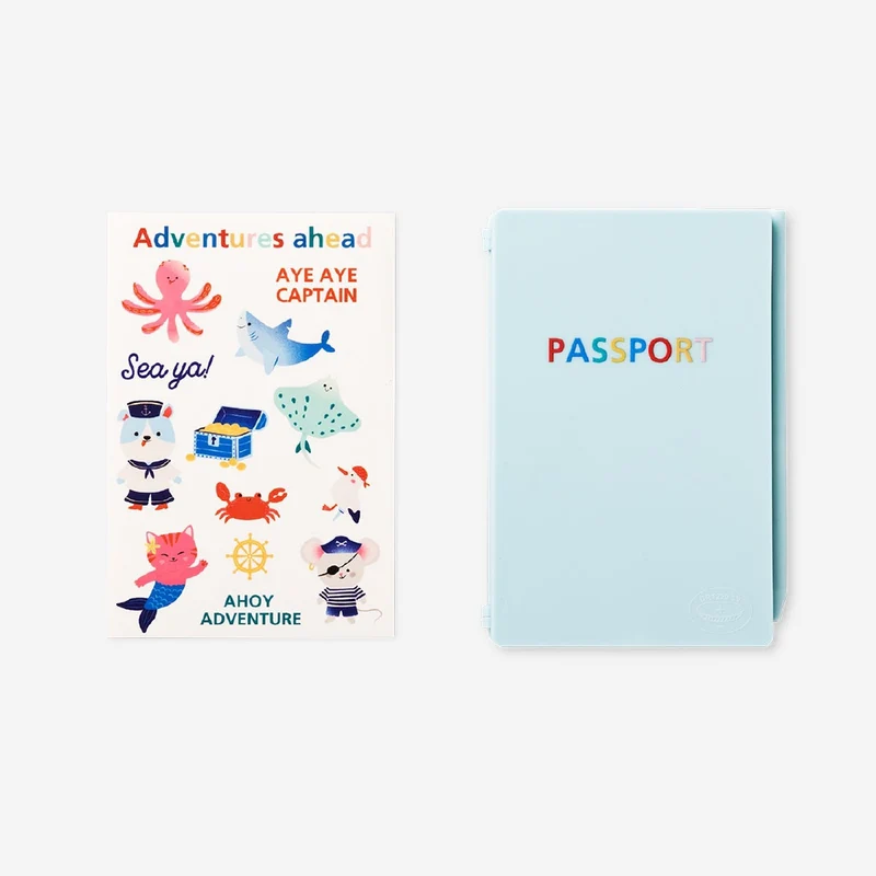 Magic drawing board as passport