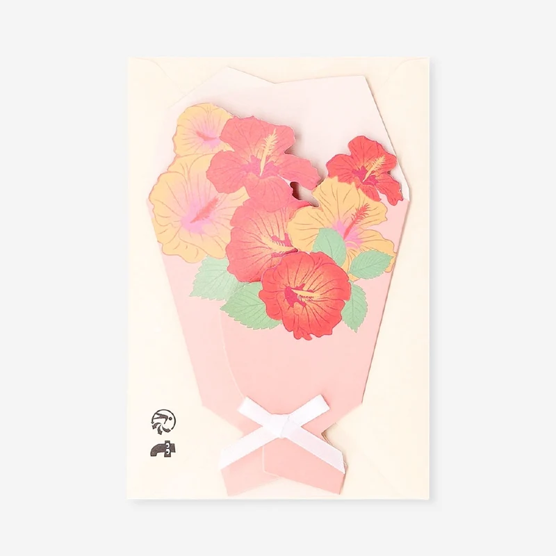 Greetings card - Flower bouquet