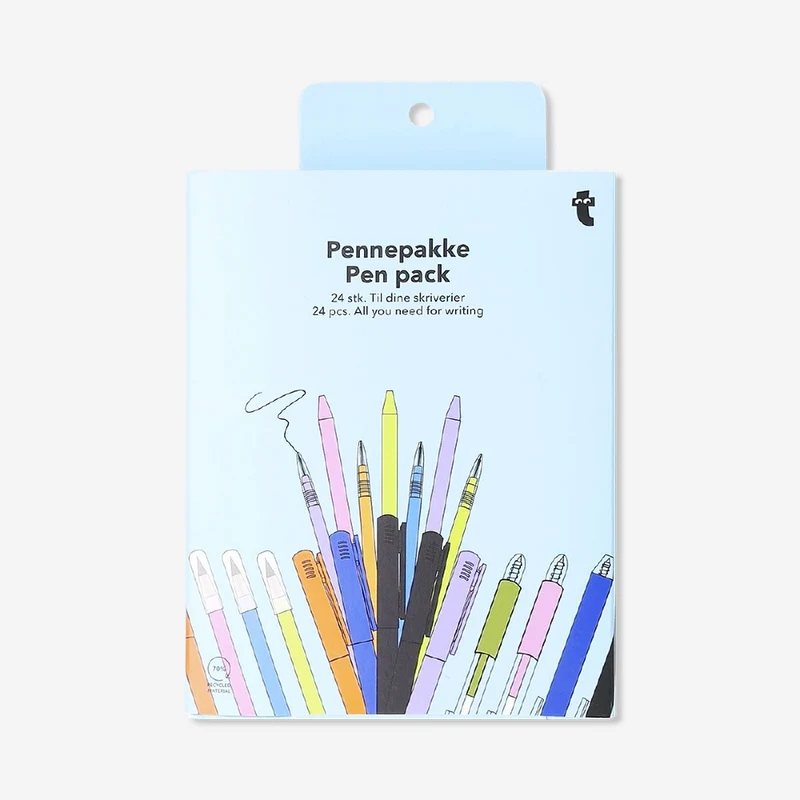 Assorted pen pack - 24 pcs