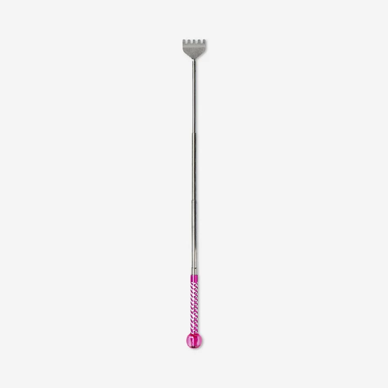 Pink telescopic back scratcher