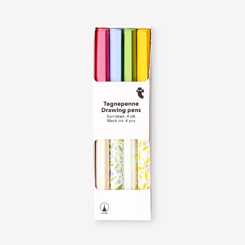 Drawing pens for journaling - 4 pcs