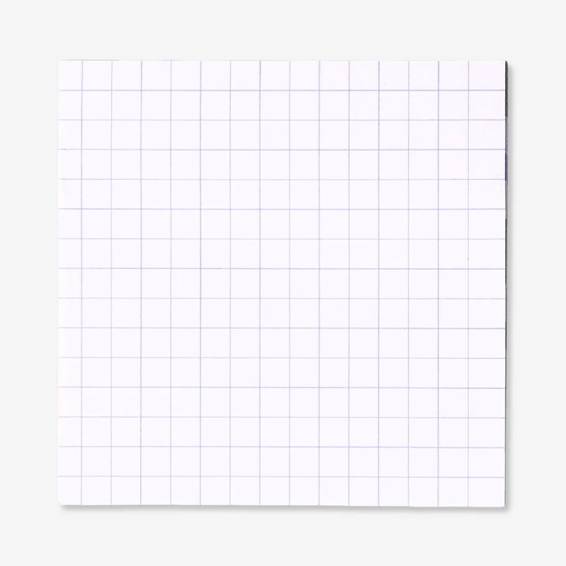 Sticky memos with grid pattern