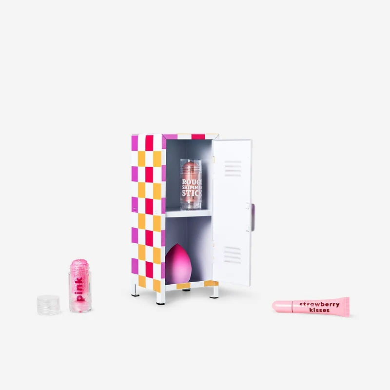 RuPaul's Drag Race x Flying Tiger Copenhagen - Checkered mini locker - 26 cm