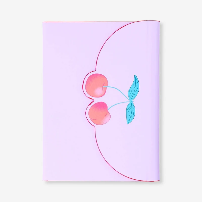 A5 notebook with cherries