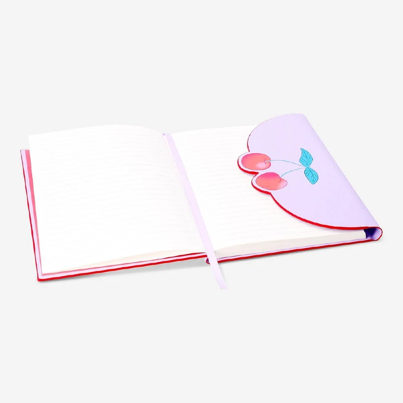 A5 notebook with cherries