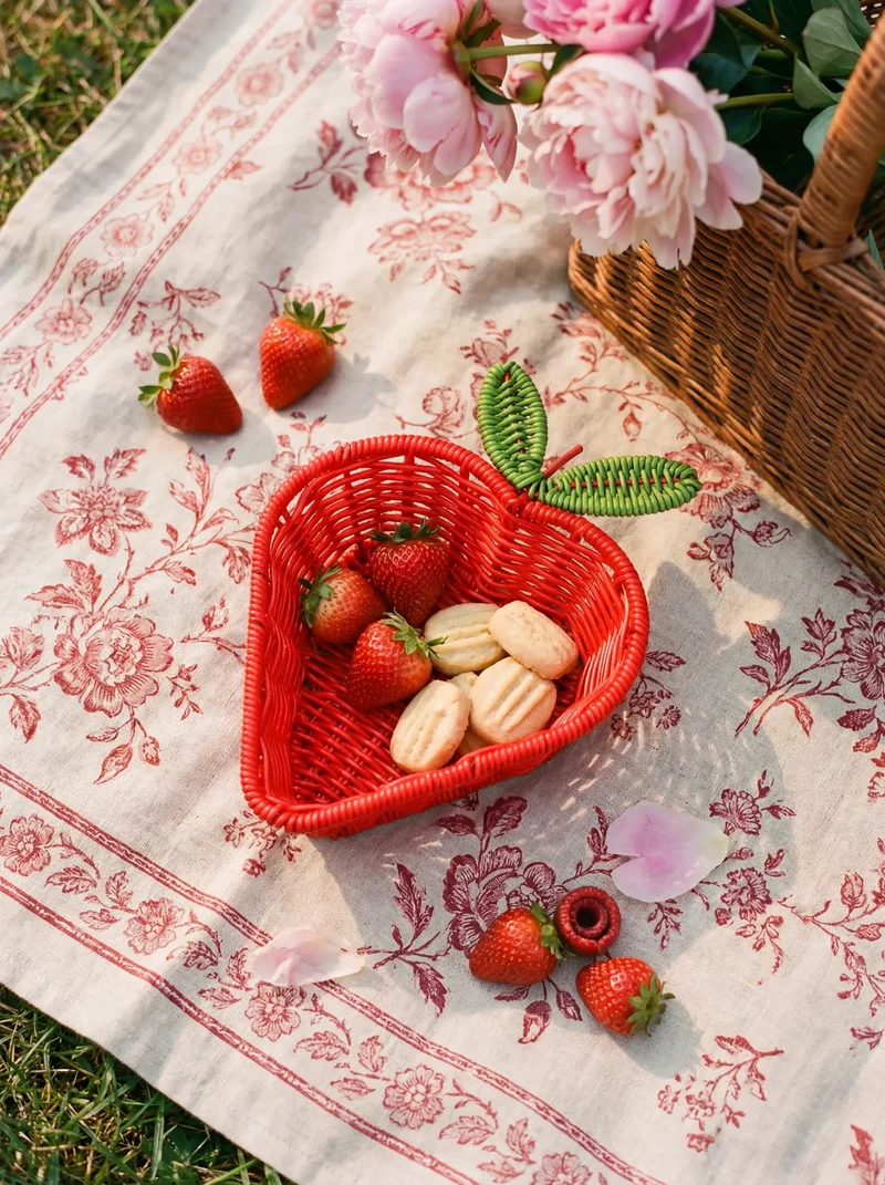 Strawberry storage basket