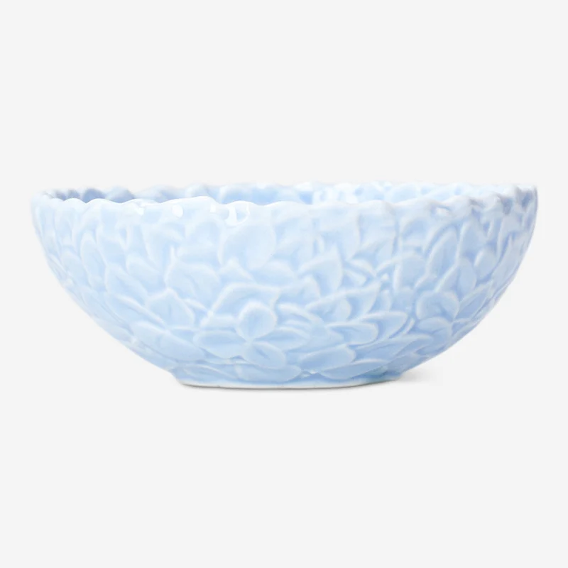 Blue hydrangea flower bowl - 8 cm