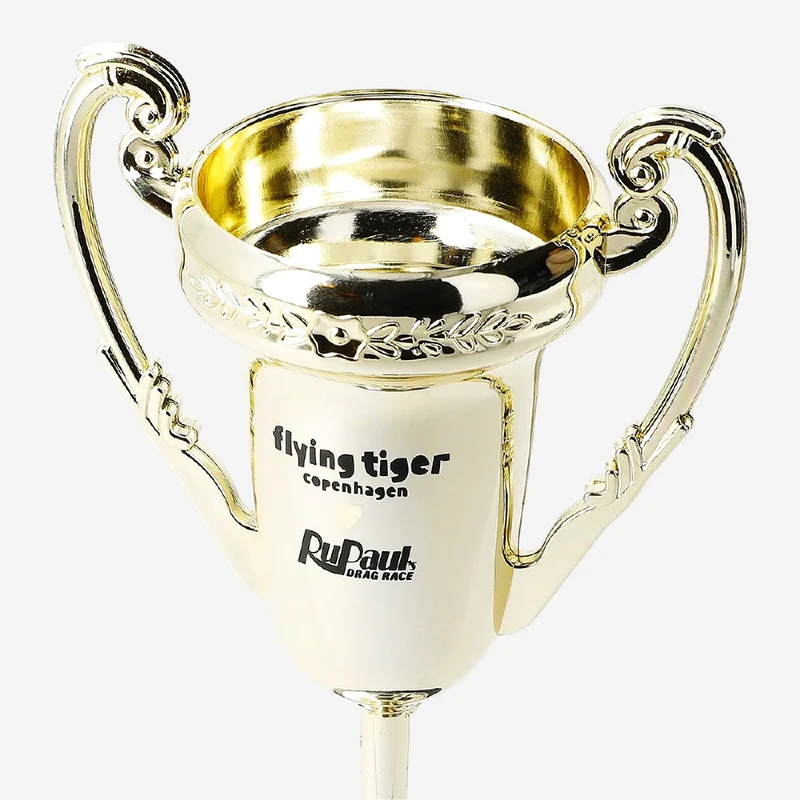 RuPaul's Drag Race x Flying Tiger Copenhagen - Gold winner trophy - 23 cm