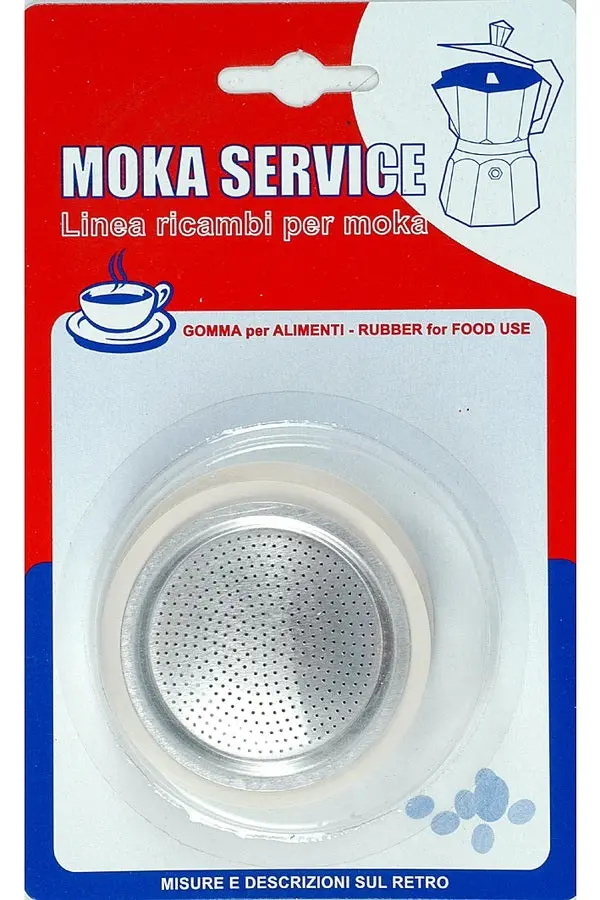 Kit guarnizione + filtro moka 813pe02 Universale
