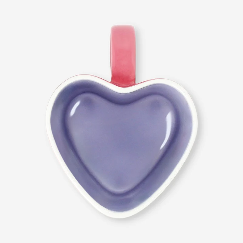 Pink heart mug - 330 ml