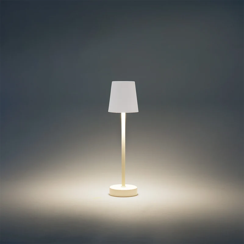 White cosy lamp - With multiple lights settings