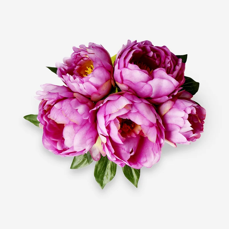 Decorative multi coloured bouquet - 30 cm
