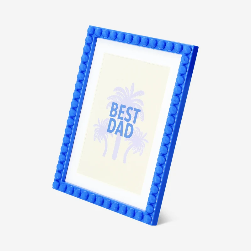 Blue picture frame - 13x18 cm