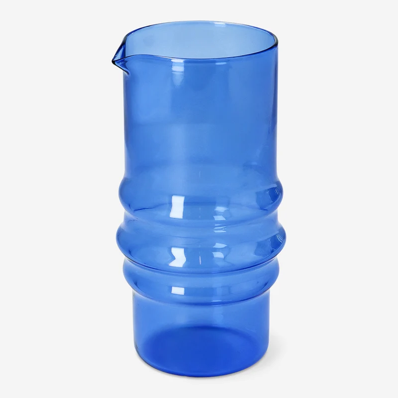 Designer Collection - Blue glass jug - 800 ml