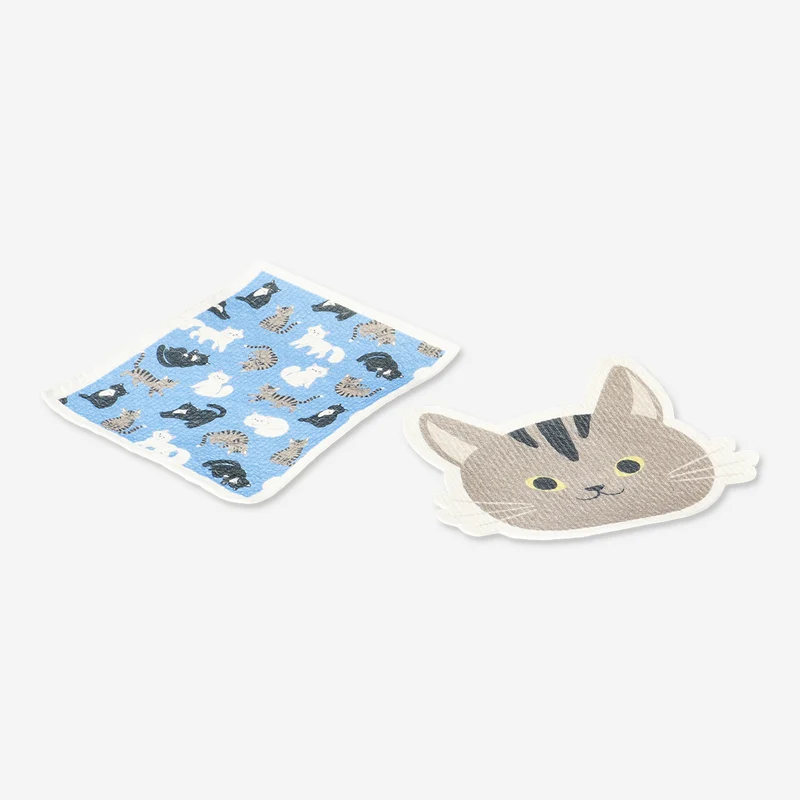Cat kitchen cloths - 2 pcs