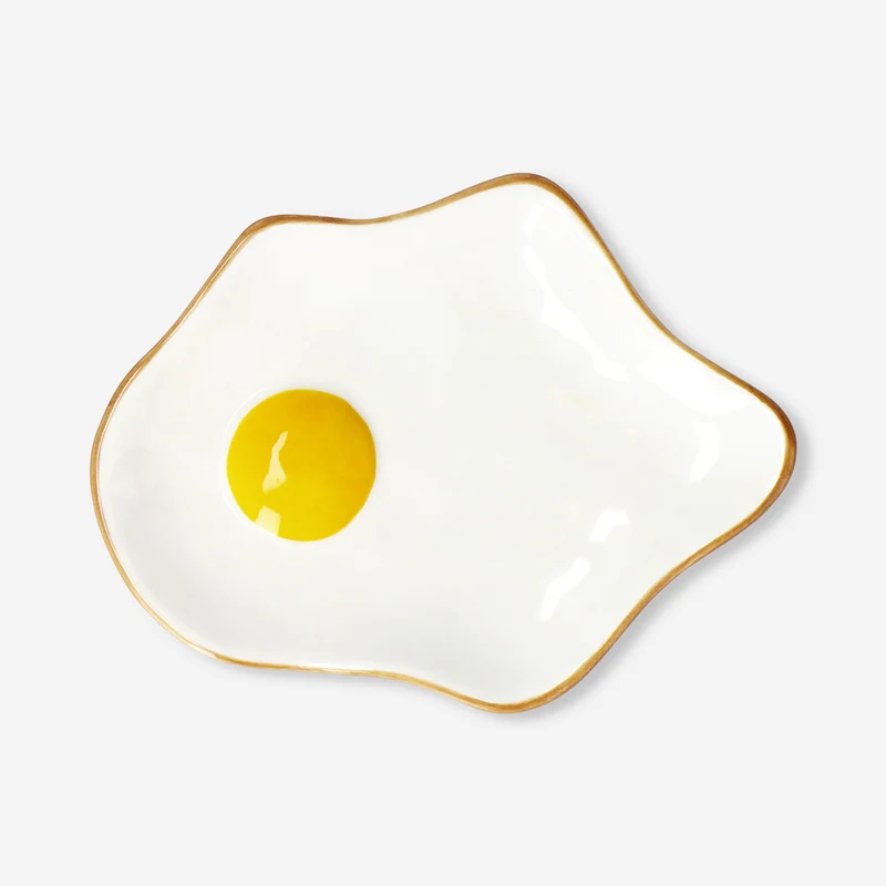 Fried egg serving plate - 16 cm